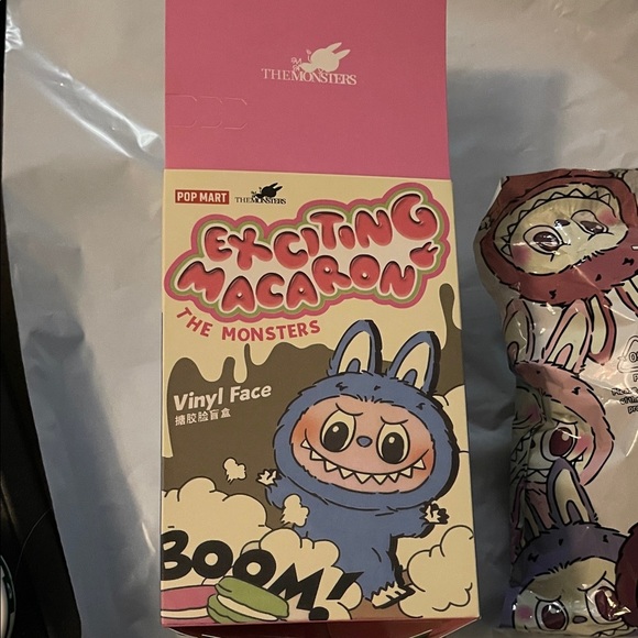 Labubu Exciting Macarons The Monsters / BLIND BOX / Unopened bag. Lafufu - Picture 3 of 6